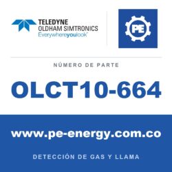 Oldham Simtronics OLCT10-664 OLCT 10 CH4, Metano 0-100% LEL (5%vol)