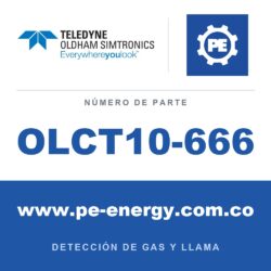 Oldham Simtronics OLCT10-666 OLCT 10 C4H10, Butano 0-100% LEL