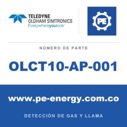 Oldham Simtronics OLCT10-AP-001 OLCT 10 CH4, Metano 0-100% LEL (5% Vol.), sensor resistente a venenos