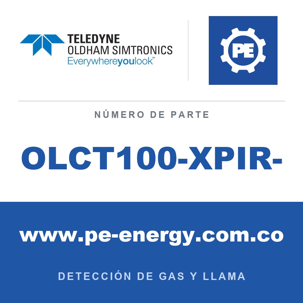 Oldham Simtronics OLCT100-XPIR- Transmisor a prueba de llamas - con sensor infrarrojo integrado