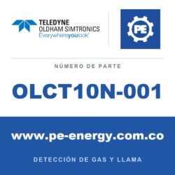 Oldham Simtronics OLCT10N-001 OLCT 10N CH4, Metano 0-100% LEL (5% Vol.)