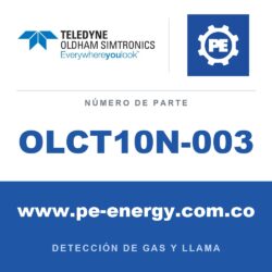 Oldham Simtronics OLCT10N-003 OLCT 10N H2, Hidrógeno 0-100% LEL