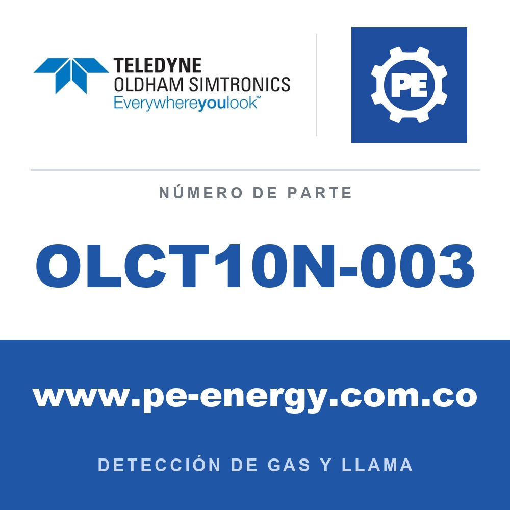 Oldham Simtronics OLCT10N-003 OLCT 10N H2, Hidrógeno 0-100% LEL