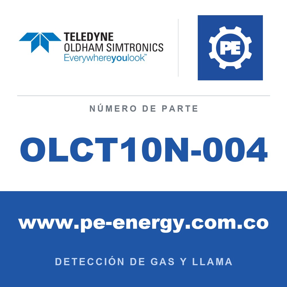Oldham Simtronics OLCT10N-004 OLCT 10N C4H10, Butano 0-100% LEL