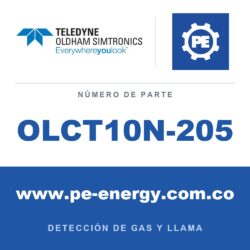 Oldham Simtronics OLCT10N-205 OLCT 10N CO, Monóxido de carbono 0-1000 ppm