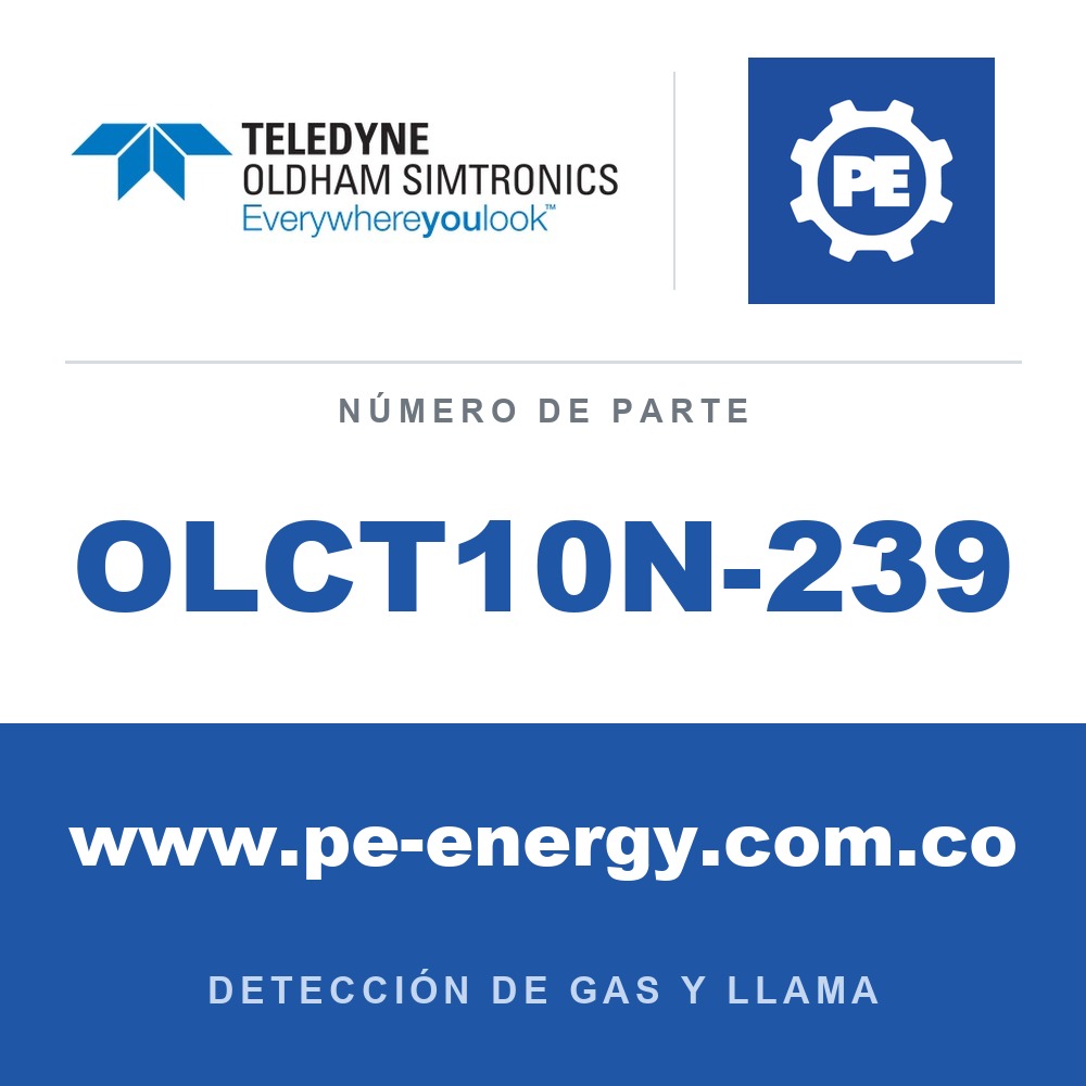 Oldham Simtronics OLCT10N-239 OLCT 10N CO2, dióxido de carbono 0-5% Vol.