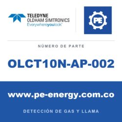 Oldham Simtronics OLCT10N-AP-002 OLCT10N CH4, metano 0-100% LEL (4.4% vol), sensor resistente a venenos