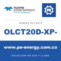 Oldham Simtronics OLCT20D-XP- Transmisor XP OLCT 20 con sensor XP integrado, cable de 15meter de longitud