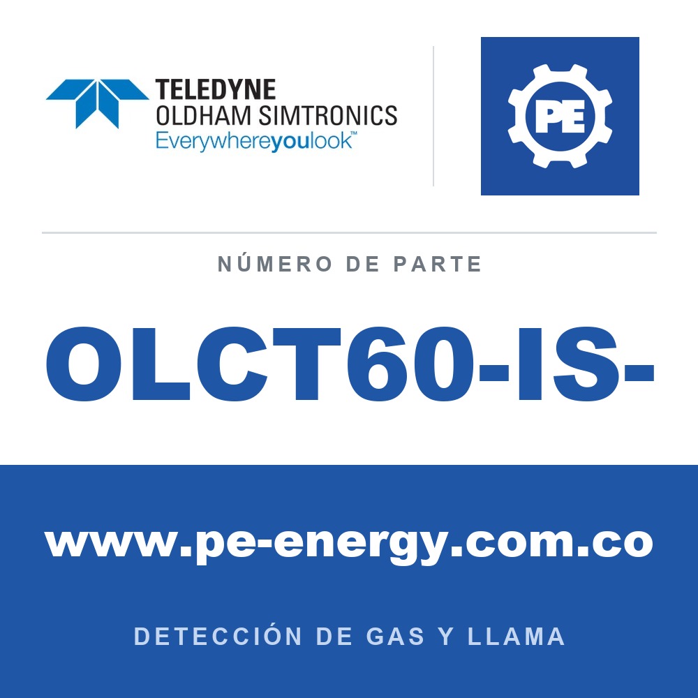 Oldham Simtronics OLCT60-IS- OLCT 60 - a prueba de llamas - con sensor IS integrado