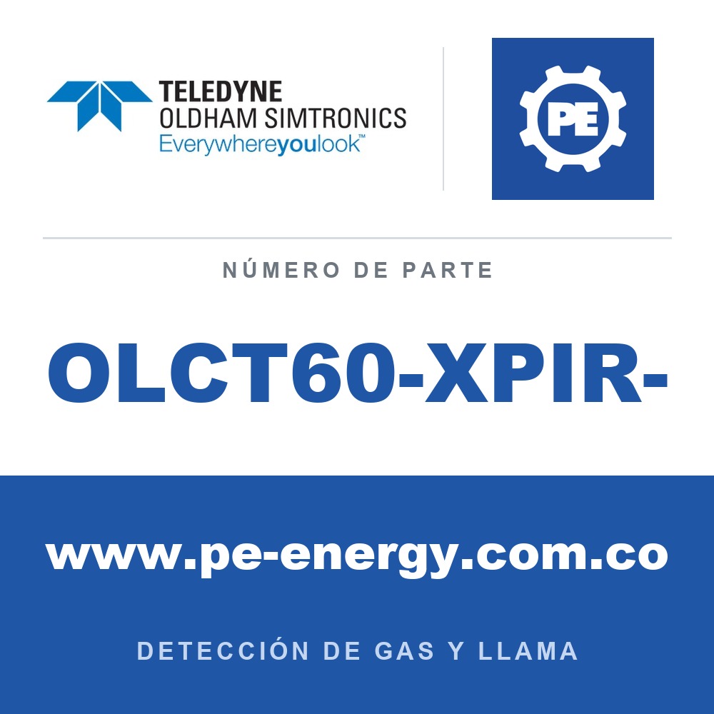 Oldham Simtronics OLCT60-XPIR- OLCT 60 - a prueba de llamas - con sensor XPIR integrado