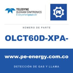 Oldham Simtronics OLCT60D-XPA- OLCT 60 - a prueba de llamas - con sensor XP remoto resistente a venenos