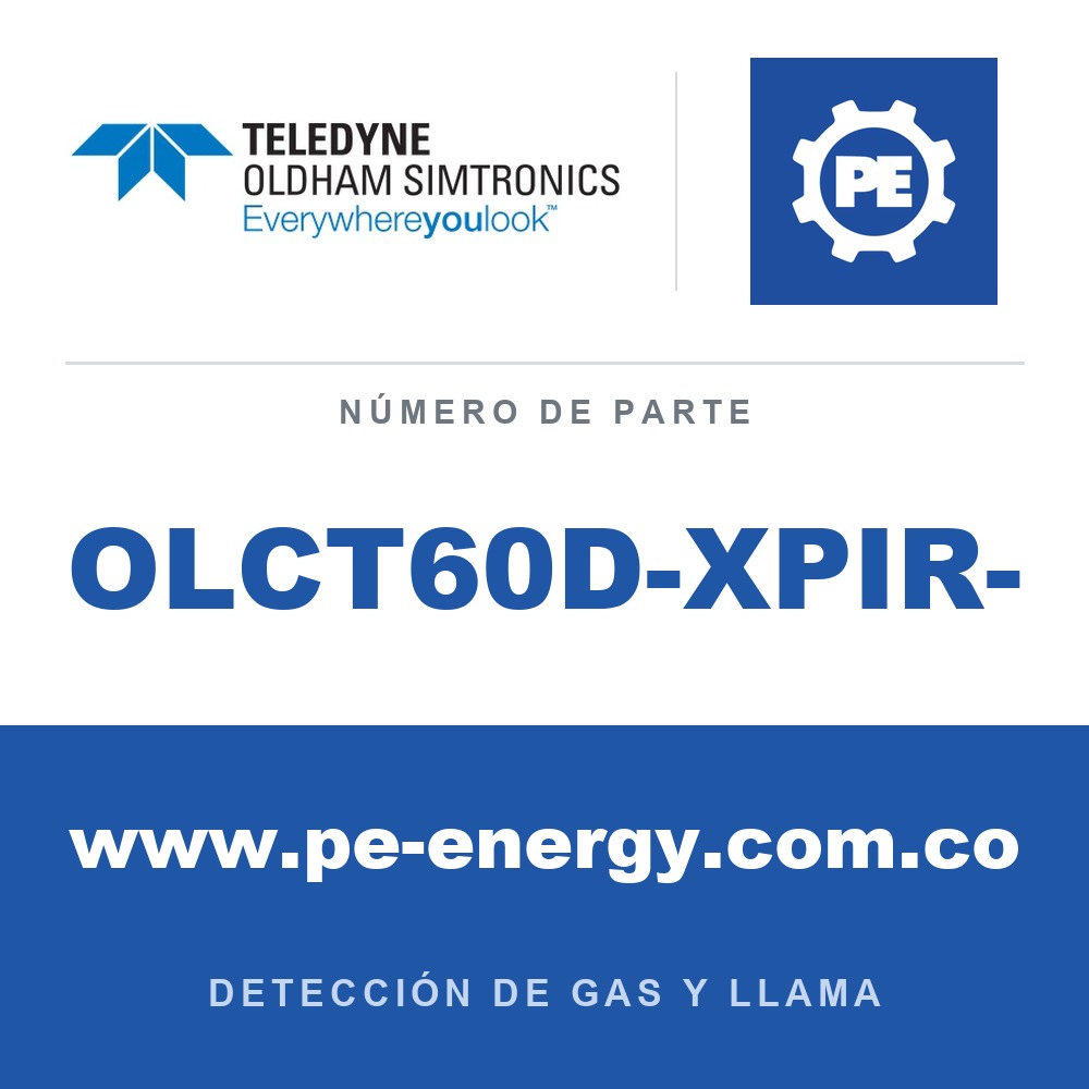 Oldham Simtronics OLCT60D-XPIR- OLCT 60 - a prueba de llamas - con sensor XPIR remoto