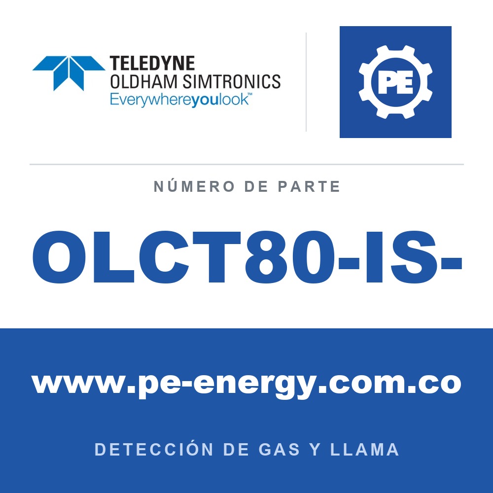 Oldham Simtronics OLCT80-IS- OLCT 80 - a prueba de llamas - con sensor ISP integrado