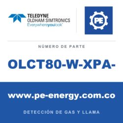 Oldham Simtronics OLCT80-W-XPA- OLCT 80 - a prueba de llamas - Inalámbrico 2,4GHz - con sensor XP integrado resistente a venenos