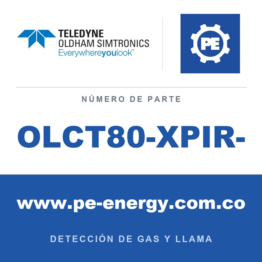 Oldham Simtronics OLCT80-XPIR- OLCT 80 - a prueba de llamas - con sensor XPIR integrado