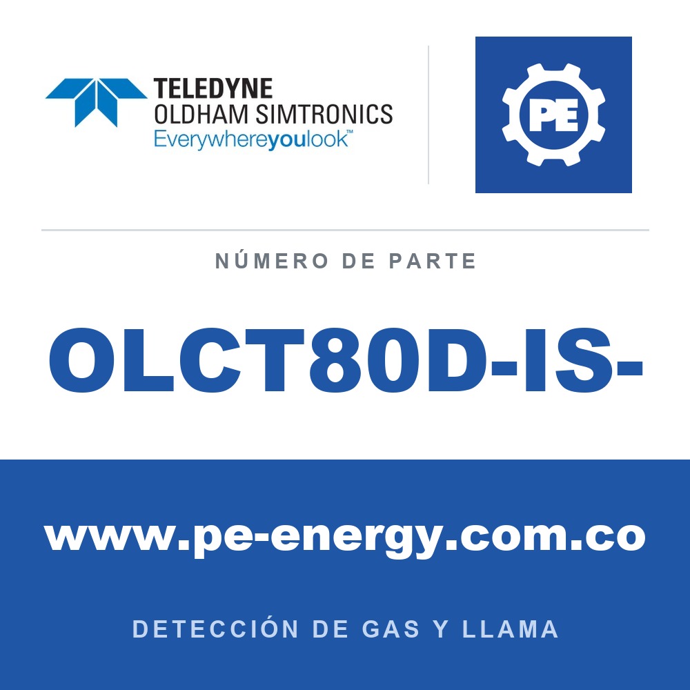 Oldham Simtronics OLCT80D-IS- OLCT 80 - a prueba de llamas - con sensor IS remoto