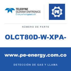 Oldham Simtronics OLCT80D-W-XPA- OLCT 80 - a prueba de llamas - Inalámbrico 2,4GHz - con sensor XP remoto resistente a venenos