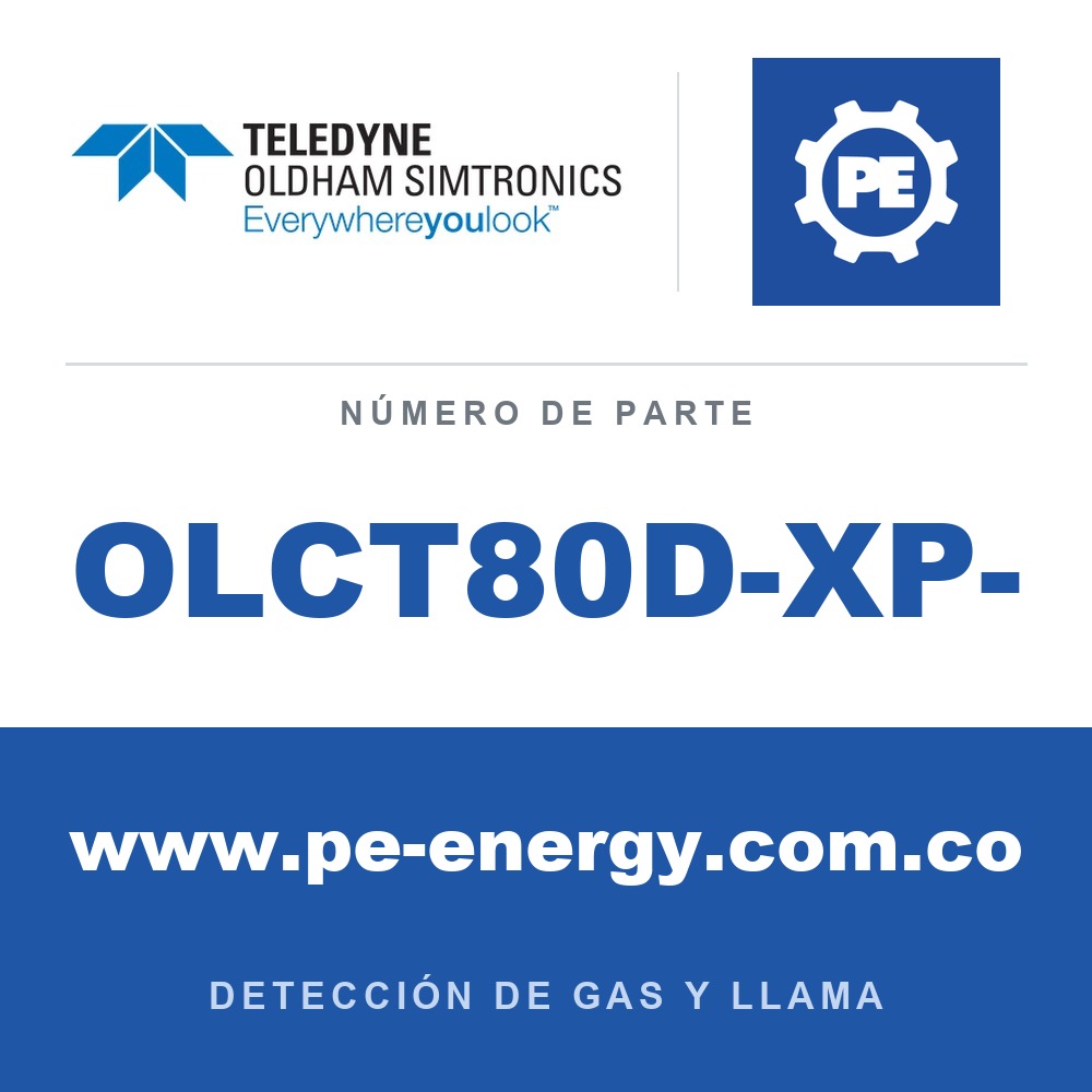 Oldham Simtronics OLCT80D-XP- OLCT 80 - a prueba de llamas - con sensor remoto XP