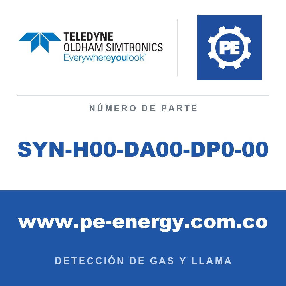 Oldham Simtronics SYN-H00-DA00-DP0-00 Rack de distribución de potencia/medios con carcasa Ex