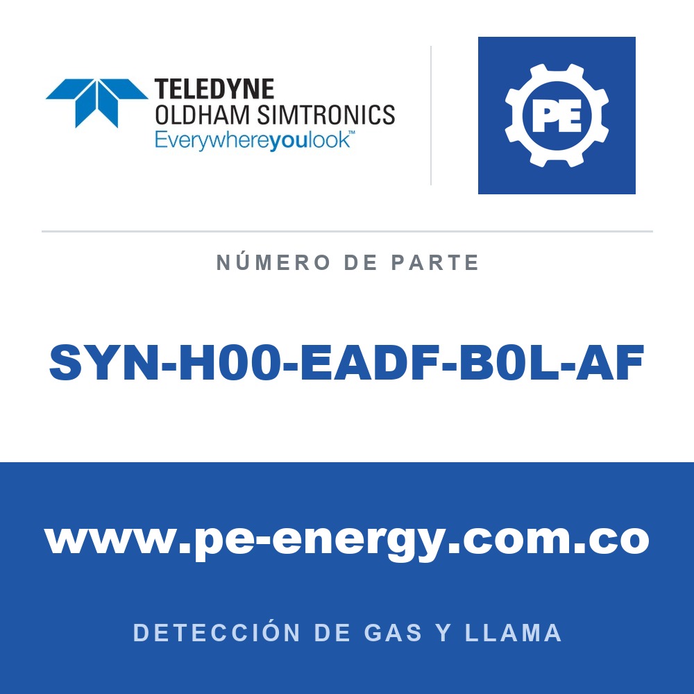 Oldham Simtronics SYN-H00-EADF-B0L-AF Módulo (tipo W), 8DI/8DO (capacidad de conmutación 24V / 2A). 8 DO de diagnóstico. Montaje en riel DIN. Alimentación 24VDC/VAC