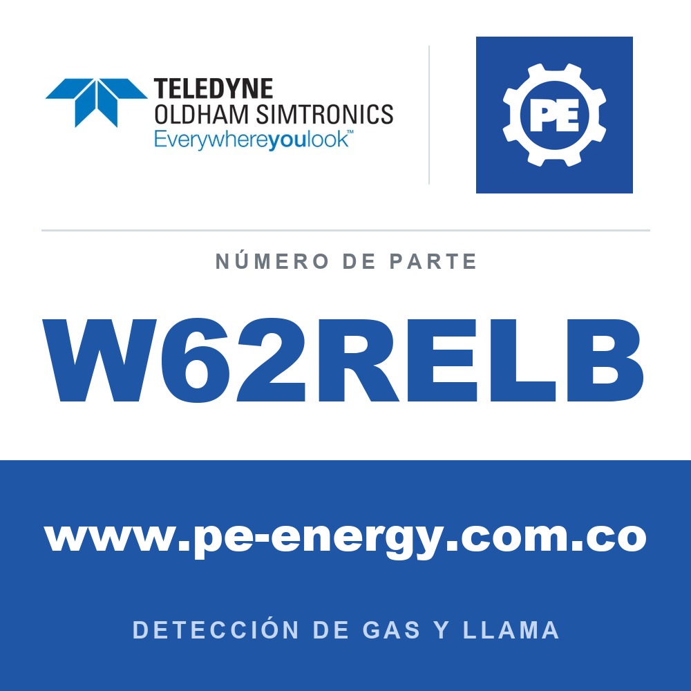 Oldham Simtronics W62RELB Módulo base de 8 relés, entregado con 1 cable plano de 0,10m