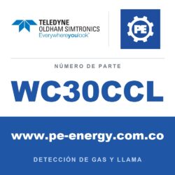 Oldham Simtronics WC30CCL CTX 300 sin pantalla COCl2, Fosgeno 0-3.00 ppm