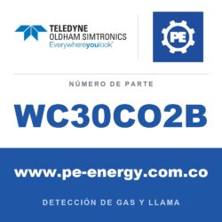 Oldham Simtronics WC30CO2B CTX 300 sin pantalla CO2, Dióxido de carbono 0-5.00 % Vol.