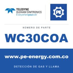 Oldham Simtronics WC30COA CTX 300 sin pantalla CO, Monóxido de carbono 0-100 ppm