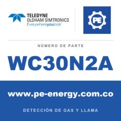 Oldham Simtronics WC30N2A CTX 300 sin pantalla NO2, dióxido de nitrógeno 0-10 ppm