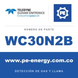 Oldham Simtronics WC30N2B CTX 300 sin pantalla NO2, dióxido de nitrógeno 0-30 ppm