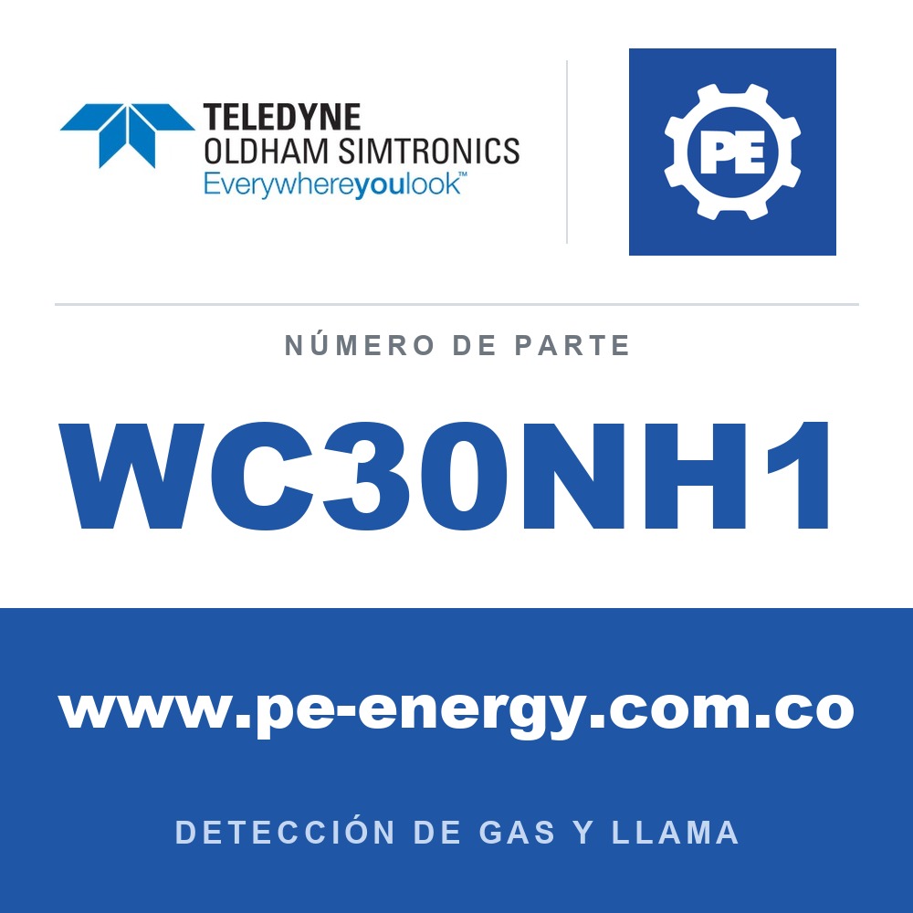 Oldham Simtronics WC30NH1 CTX 300 sin pantalla NH3, amoniaco 0-1000 ppm