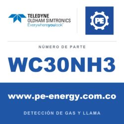 Oldham Simtronics WC30NH3 CTX 300 sin pantalla NH3, Amoníaco 0-100 ppm