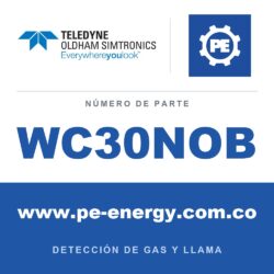 Oldham Simtronics WC30NOB CTX 300 sin pantalla NO, Óxido nítrico 0-300 ppm