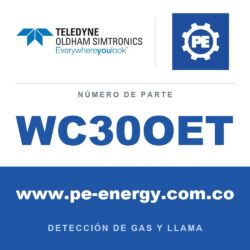 Oldham Simtronics WC30OET CTX 300 sin pantalla C2H4O, Óxido de etileno 0-30 ppm