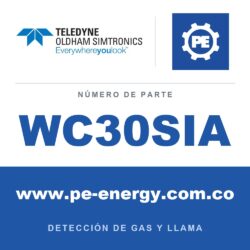 Oldham Simtronics WC30SIA CTX 300 sin pantalla SiH4, Silano 0-50 ppm