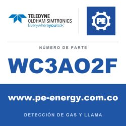 Oldham Simtronics WC3AO2F CTX 300 con pantalla O2, Oxígeno 0-30 % Vol. Vida útil del sensor de 2 años, -20°C