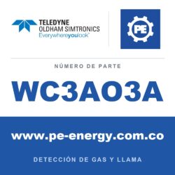 Oldham Simtronics WC3AO3A CTX 300 con pantalla O3, Ozono 0-1 ppm