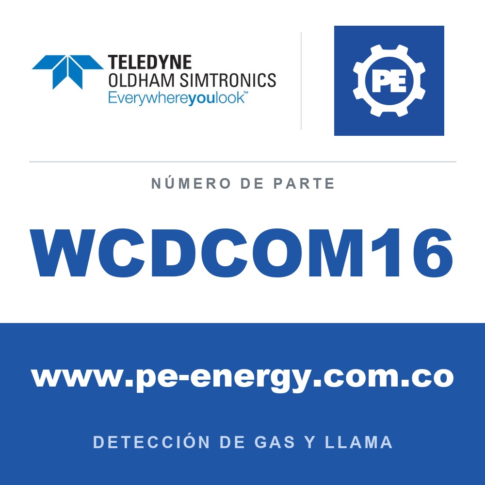 Oldham Simtronics WCDCOM16 Software de configuración COM 16 con cable USB