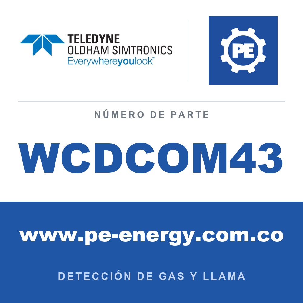 Oldham Simtronics WCDCOM43 Software de configuración COM 43 con cable USB