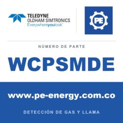 Oldham Simtronics WCPSMDE Unidad de control CPS de montaje en pared con manual de usuario en alemán