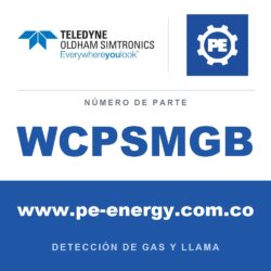 Oldham Simtronics WCPSMGB Unidad de control CPS de montaje en pared con manual de usuario en inglés