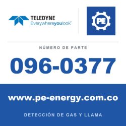 Teledyne Meridian 096-0377 Montaje en tubería para MERIDIAN
