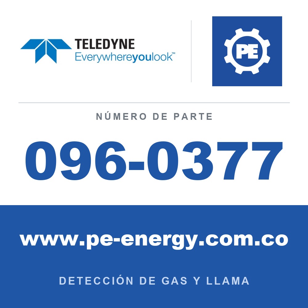 Teledyne Meridian 096-0377 Montaje en tubería para MERIDIAN