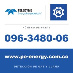Teledyne Meridian 096-3480-06 Caja de acero inoxidable, Pantalla estándar, Tapa de acero inoxidable