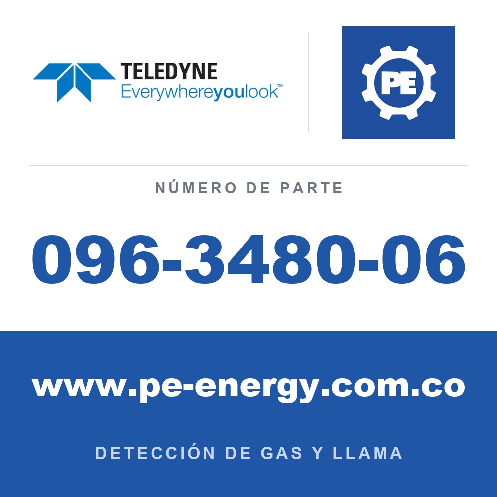 Teledyne Meridian 096-3480-06 Caja de acero inoxidable, Pantalla estándar, Tapa de acero inoxidable