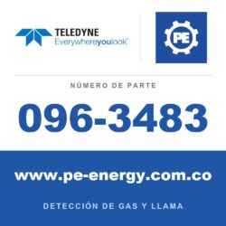 Teledyne Meridian 096-3483 Ensamblaje de prensaestopas a prueba de explosiones NPT a NPT