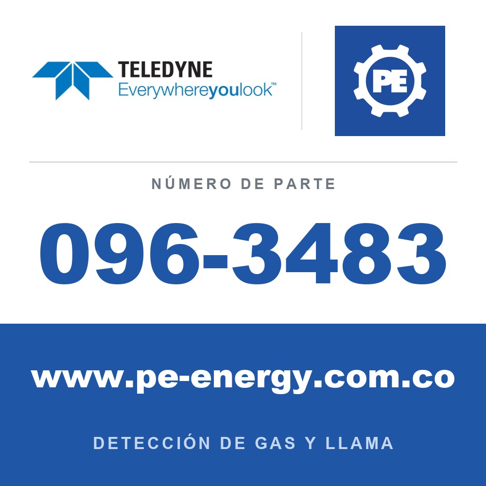 Teledyne Meridian 096-3483 Ensamblaje de prensaestopas a prueba de explosiones NPT a NPT