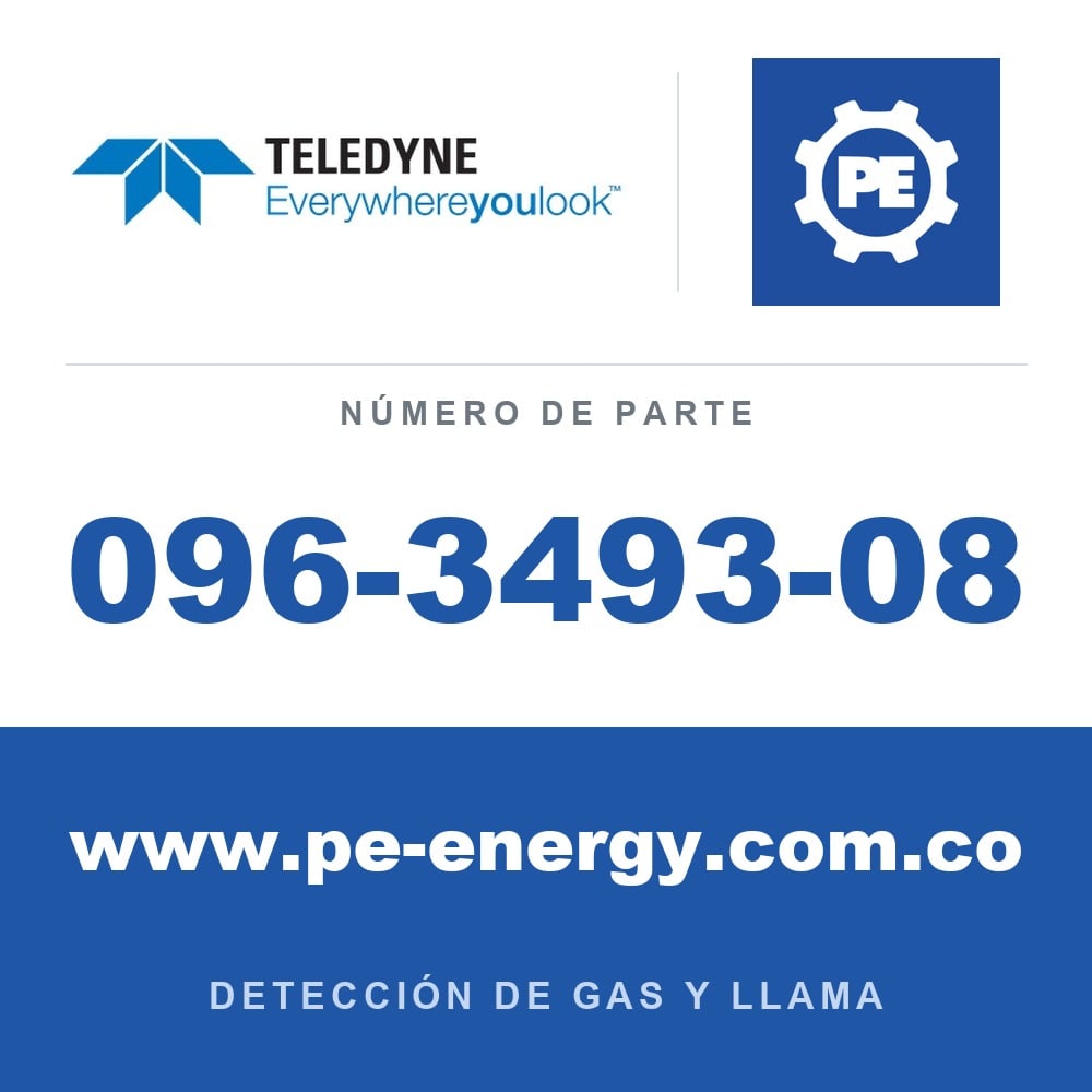 Teledyne Meridian 096-3493-08 Caja de acero inoxidable, Pantalla calefaccionada, Tapa de acero inoxidable, CSA