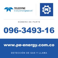 Teledyne Meridian 096-3493-16 Caja de acero inoxidable, Pantalla calefaccionada, Tapa de acero inoxidable, CSA