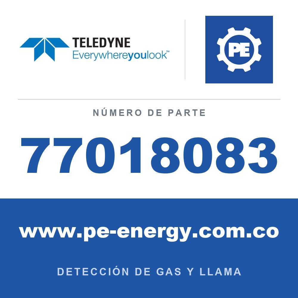 Teledyne iTrans2 77018083 Filtro de repuesto para 77015303